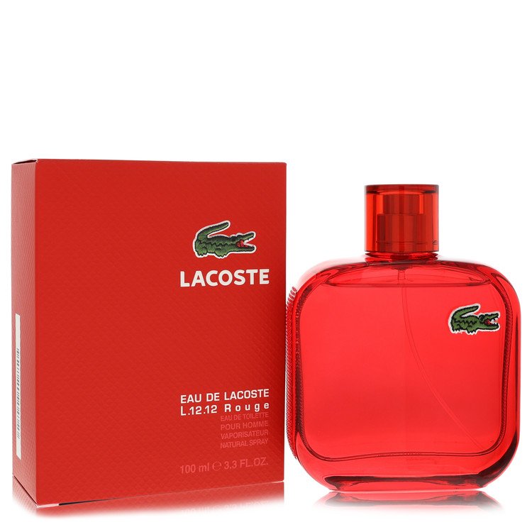 Lacoste Eau De Lacoste L.12.12 Rouge Eau De Toilette Spray By Lacoste