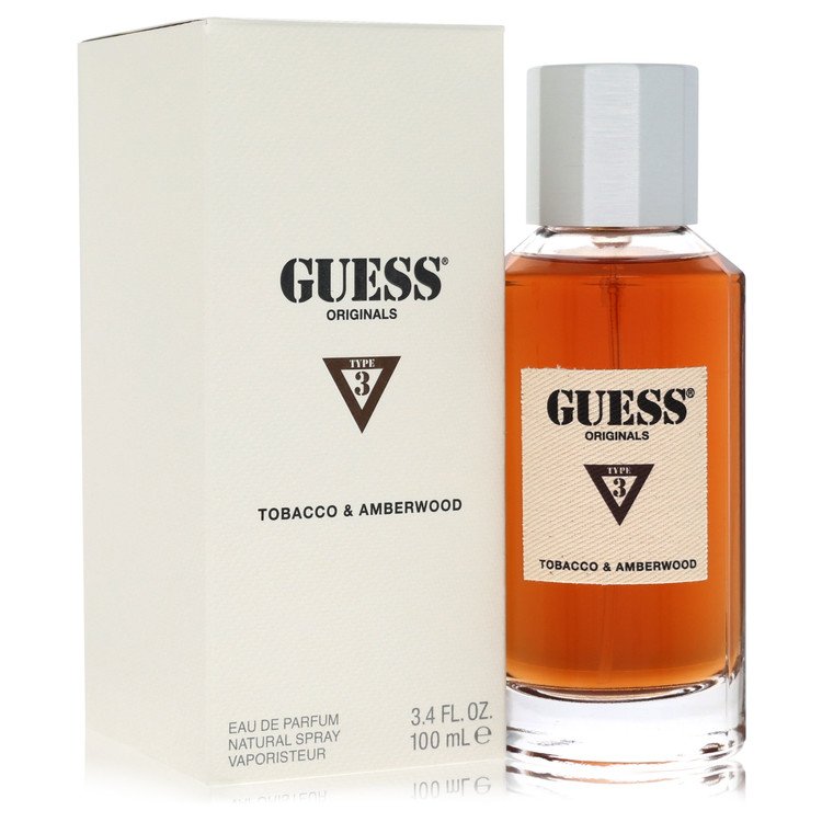 Guess Originals Type 3 Tabacco & Amberwood Eau De Parfum Spray By Guess