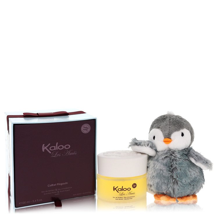 Kaloo Les Amis Alcohol Free Eau D'ambiance Spray + Free Penguin Soft Toy By Kaloo