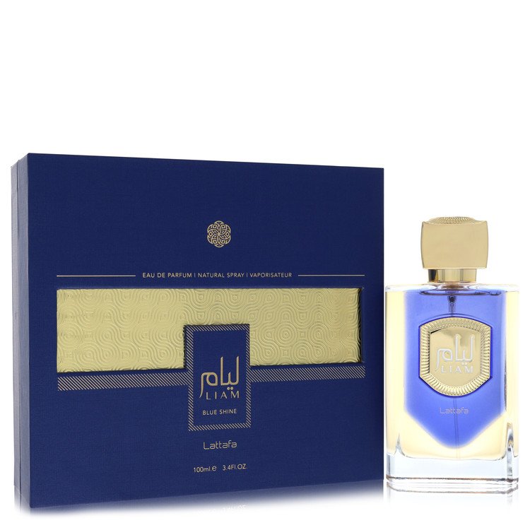 Lattafa Liam Blue Shine Eau De Parfum Spray (Unisex) By Lattafa