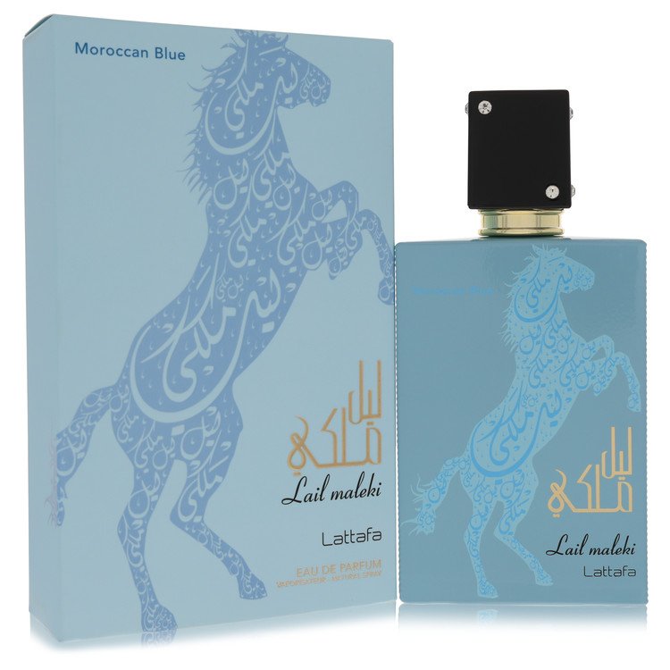 Lattafa Lail Maleki Morrocan Blue Eau De Parfum Spray (Unisex) By Lattafa